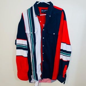 Vintage Wrangler Men’s Button Up Size XL